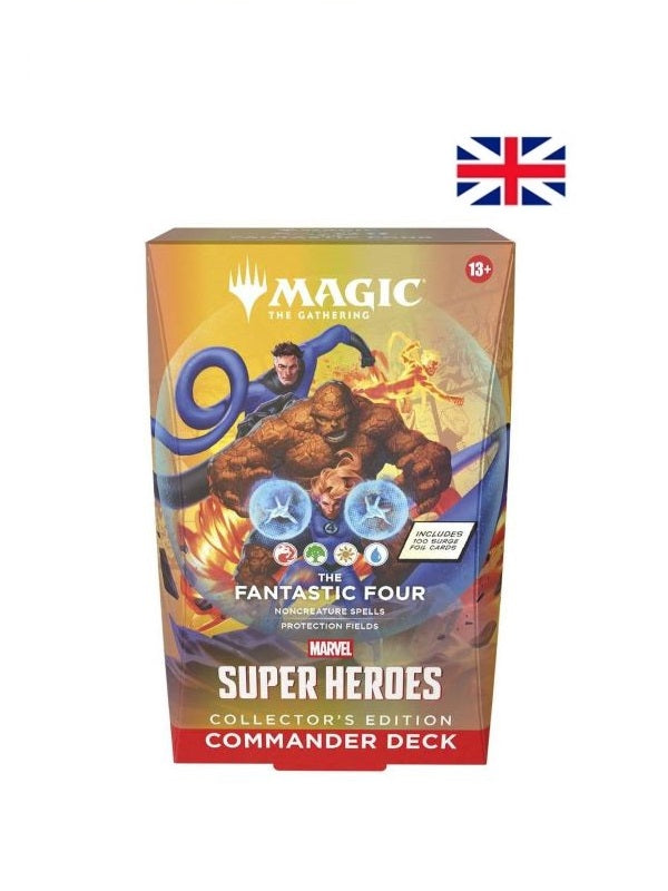 Magic: Commander Collector Deck Marvel Super Heroes The Fantastic Four Inglés