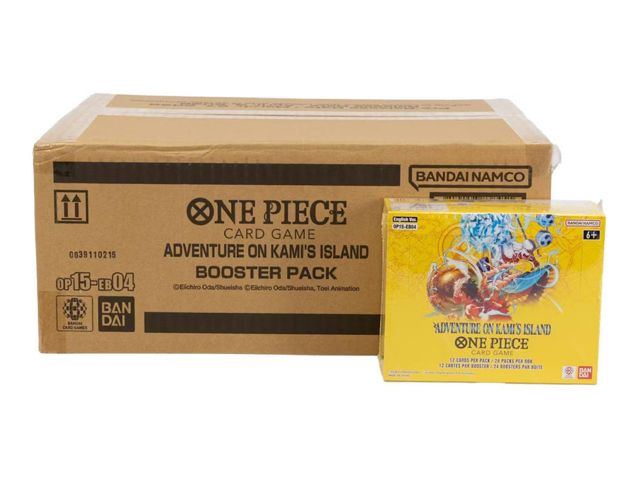 Case (x12 Booster Box) OP-15 One Piece Card Game English Adventure on Kami's Island