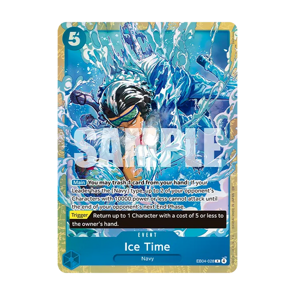 Premium Card Collection - Best Selection Vol. 6 - Carta promocional Ice Time.