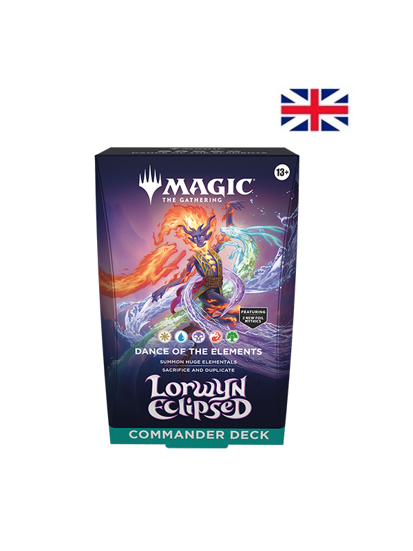 Magic: Commander Deck Lorwyn Eclipsed Dance of the Elements Inglés