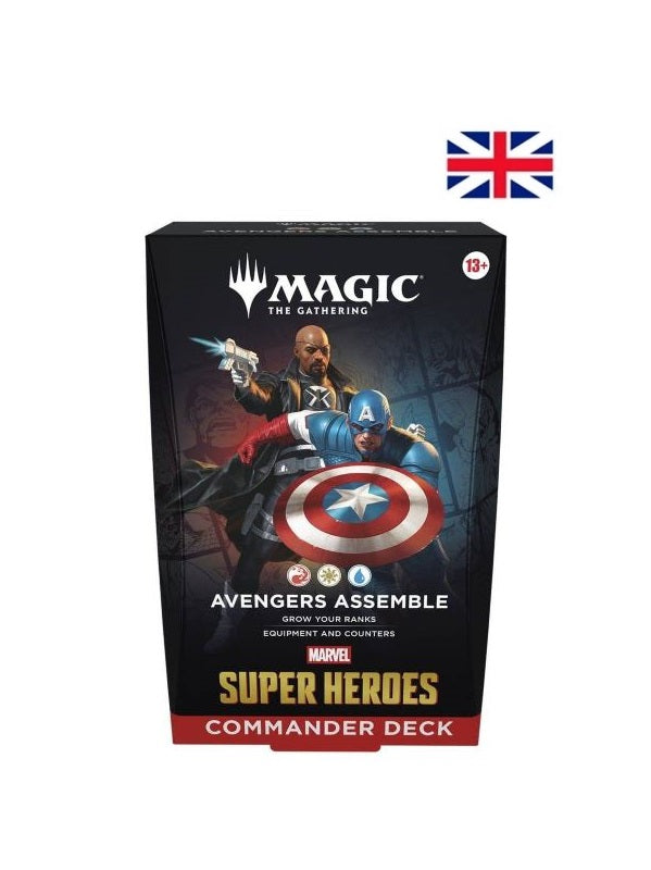 Magic: Commander Deck Marvel Super Heroes Avengers Assemble Inglés
