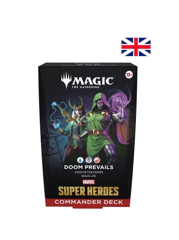 Magic: Commander Deck Marvel Super Heroes Doom Prevails Inglés