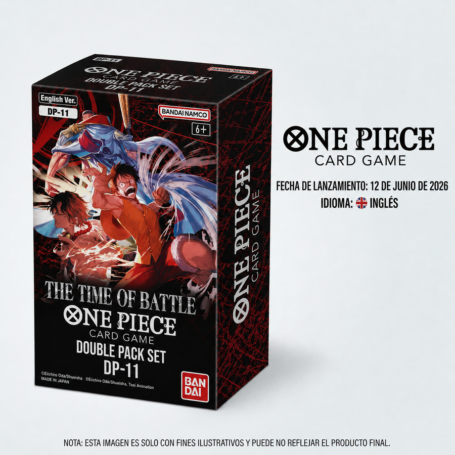 Double Pack DP-11 OP-16 One Piece Card Game English The Time of Battle Paramount War