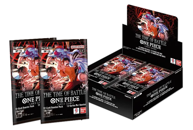 Booster Box OP-16 One Piece Card Game English The Time of Battle Paramount War