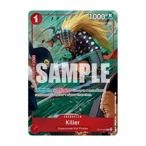 Illustration Box IB-08 - Carta promocional Killer.