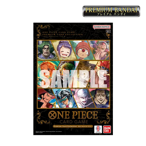 Premium Card Collection - Best Selection Vol.6 de One Piece Card Game con 12 cartas Holo + Textured Foil y 1 booklet.